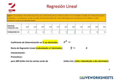 Regresión Lineal 4
