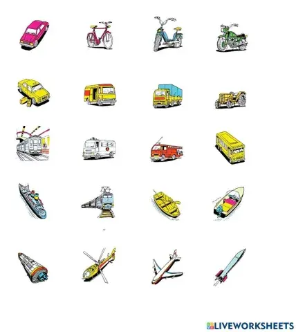 Transportation vocabulary