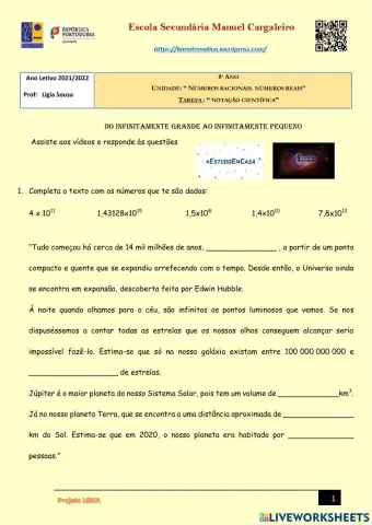 Notação Científica