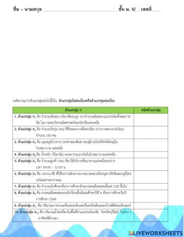 ชนิดตัวแปรสุ่ม