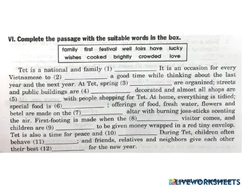 Review for first semester Exam