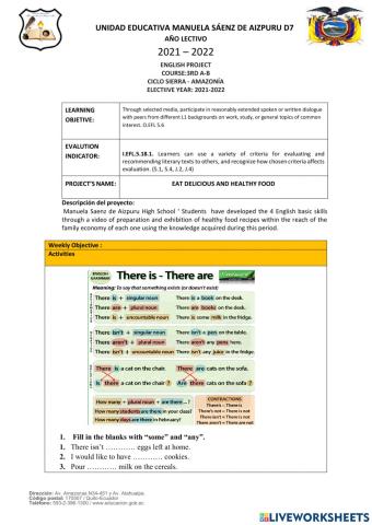 There is - there are