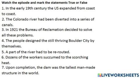 Blood, concrete and dynamite ted task 3