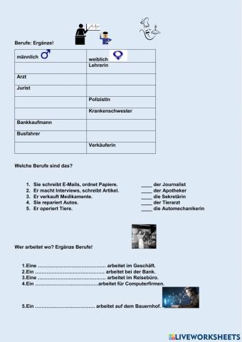 Berufe