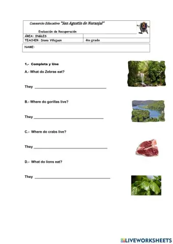 Evaluación de mis conocimientos