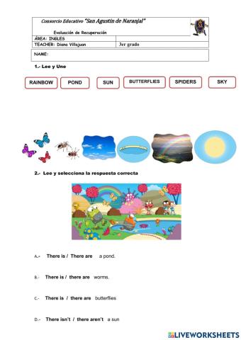Evaluación de conocimientos