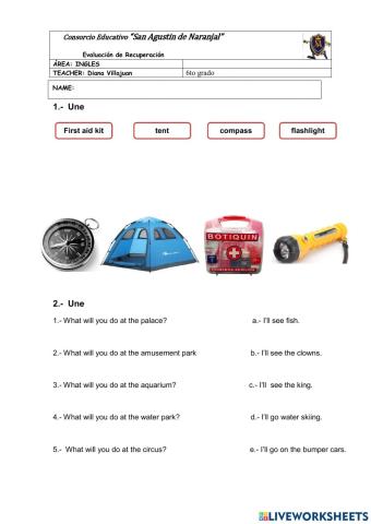 Evaluación de conocimientos