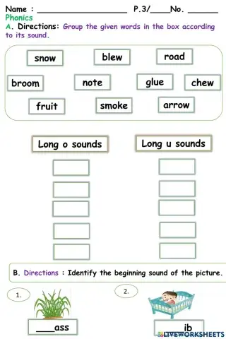Phonics Lessons