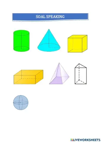 Macam-macam bangun ruang