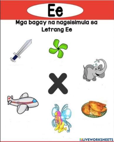 Mga bagay na nagsisismula sa Letrang Ee