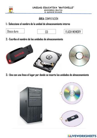 Unidades de almacenamiento