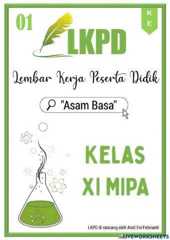 LKPD 1 Asam Basa