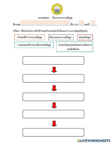 การรวบรวมข้อมูล