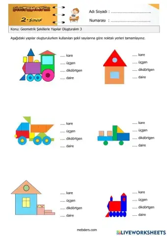 Geometrik yapılar oluşturma