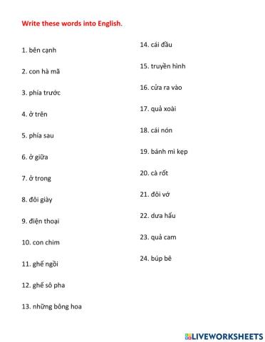 Ves - review lesson - 5-1-2022 - Thùy Lâm