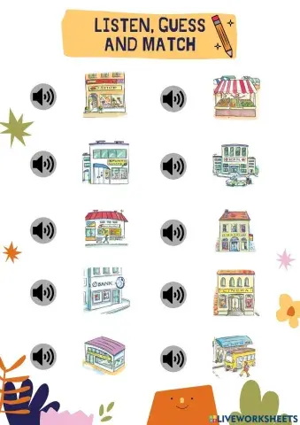 Listen, match and guess