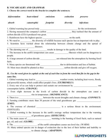 Grade 11- Unit 6: supp