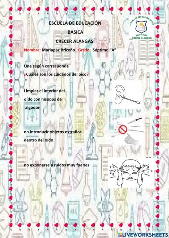 El cuidado del oido