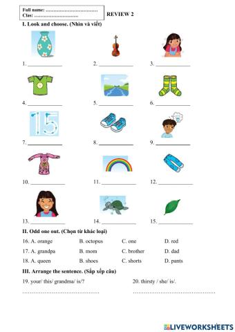 Lớp tiếng anh của miss ngân