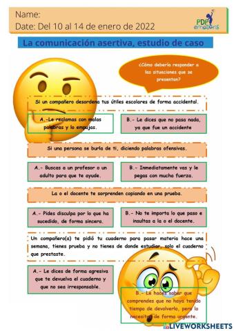 Comunicación asertiva