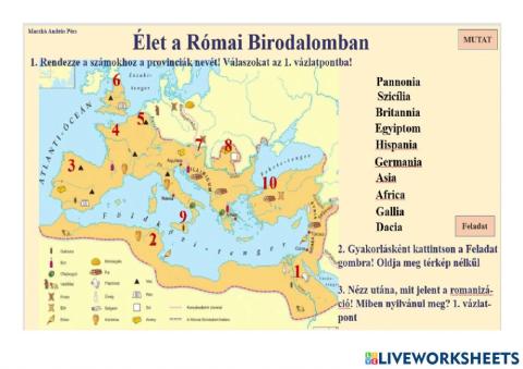 Római provinciák