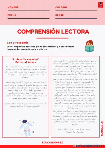 5º ud3 comprensión lectora