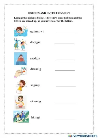 Hobbies and Entertainment