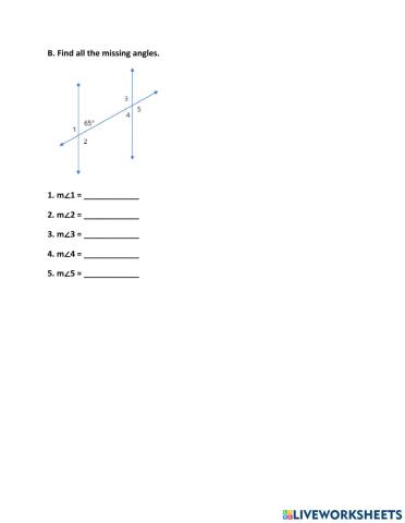 Finding missing angles