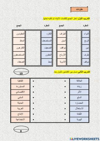 المفردات - العولمة ص 17