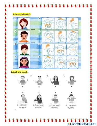 What can you do  to be healthy?