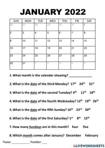Calendar