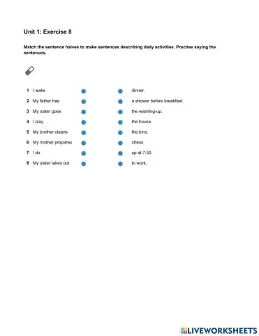 Mindset Foundation - Listening & Speaking Skills Modules - Unit 1 Ex8