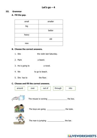 Let's go 4 Unit 5 to 8 (2)