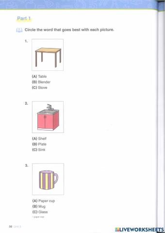 Toefl primary 1 book 3 unit 3 reading