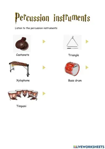 Percussion instruments