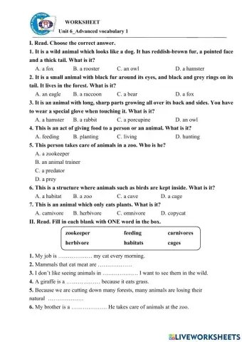 Unit 6-Advanced vocab 1