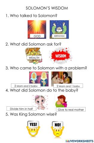 Solomon's Wisdom
