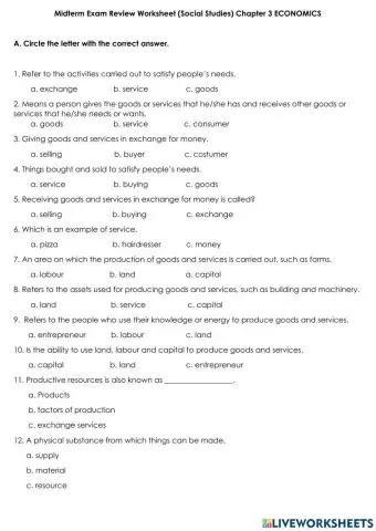 Social Studies-Riview