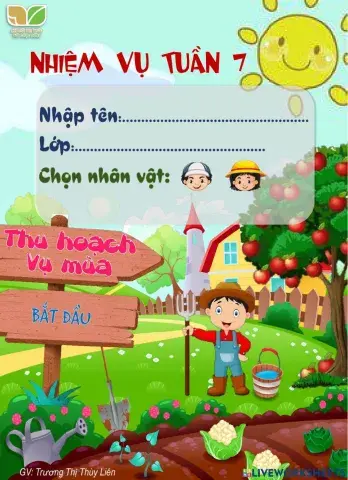 Phiếu ôn cuối tuần 7