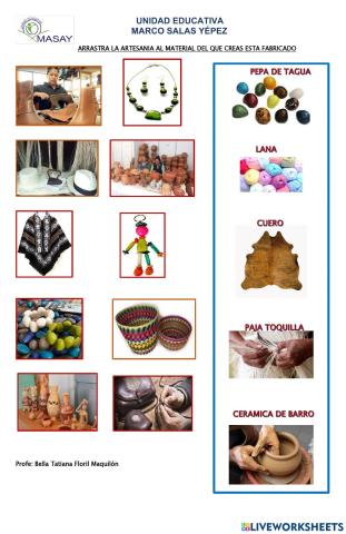 Artesanias del ecuador