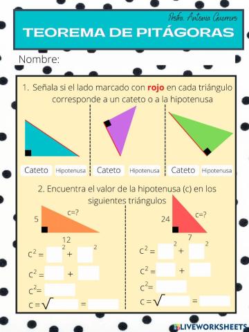 Teorema de Pitágoras