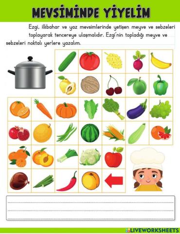 Mevsiminde Yiyelim