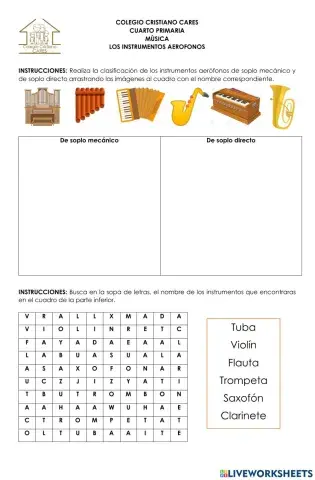 Instrumentos aerófonos