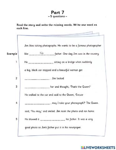 Flyers reading part 7