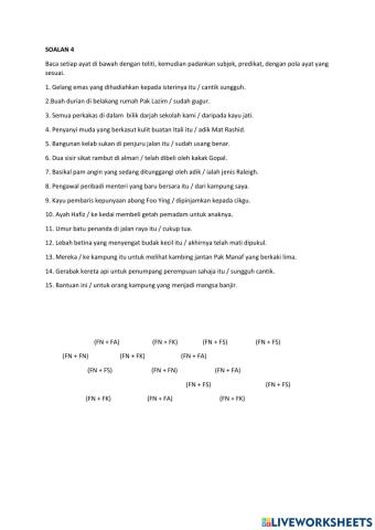 Bahasa melayu - sintaksis 4