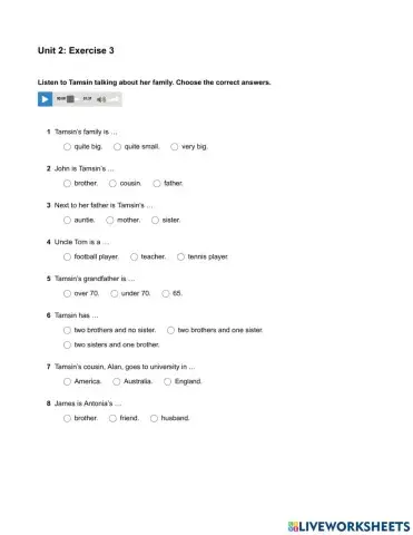 Mindset Foundation - Languague Builder Skills Modules - Unit 2 Ex3