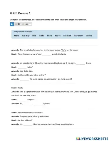 Mindset Foundation - Languague Builder Skills Modules - Unit 2 Ex6
