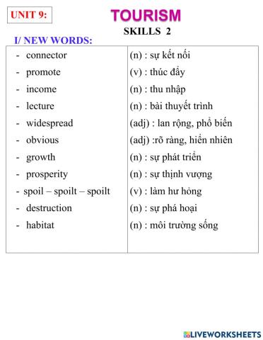 English 9- unit 8- skills 2