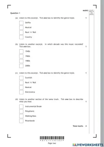 2014 Nat 5 Music Tech Paper