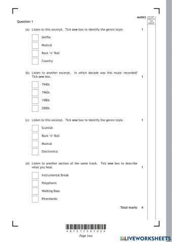 2014 Nat 5 Music Tech Paper